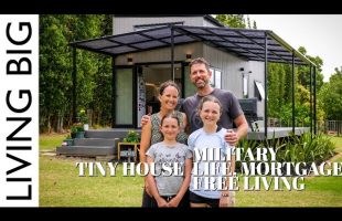 Military Family Escape A Life Of Mortgage Debt By Building A Tiny House
