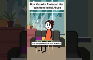 How Veronika Protected Her Team from Verbal Abuse #gplus #animation #funny #skits