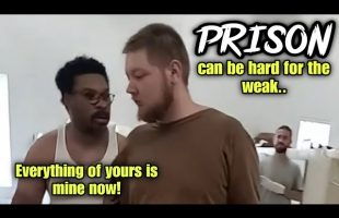 INMATE gets ‘PUNKED DOWN’ in PRISON