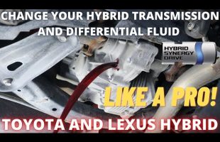 How to change Toyota Hybrid Transmission fluid and Differential fluid