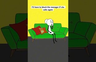 I’ll have to block the manager if she calls again| AC: @faithbryant6770| #shorts #short #funny