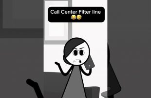 Call centre Filter line @Therealveronika #fypage #animatin #funnyanimation #funny #comedy #blooper