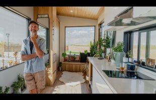 Aging Gracefully in a Tiny Home – Main Floor Murphy Bed + Bathtub