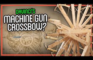 I Built DaVinci’s Machine Gun Crossbow!