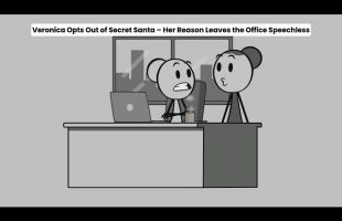 Veronica Opts Out of Secret Santa – Her Reason Leaves the Office Speechless