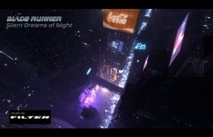 Blade Runner | Silent Dreams of Night | Audio & Visual AMBIENCE  – 8 Hours