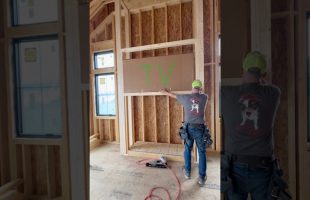Framing A Fireplace For Our New House