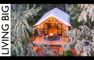 Back To Nature Living In A Beautiful Tiny House Tent (Revisited)