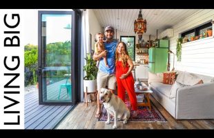 Television Show Interior Designer’s Own Colourful Tiny House