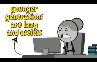 Older manager says younger generations are lazy and useless.