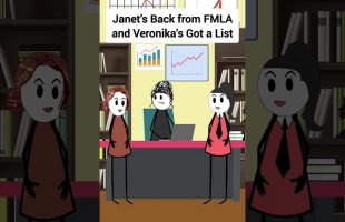 Janet’s Back from FMLA and Veronika’s Got a List #corporate #animation #gplus #skits