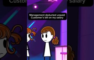 Management deducted unpaid Customer’s bill on my salary 😞 @emfandango
