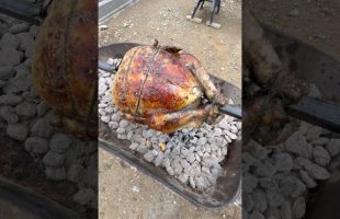 Cooking A Turkey On The Jobsite