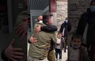 Afghan translator reunites with Canadian veteran after years of effort #shorts
