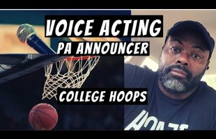 Voice Over Public Address PA Announcer For College Basketball – Side Gig