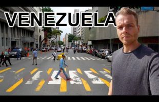 WALKING STREETS OF CARACAS, VENEZUELA (Crisis Visible)
