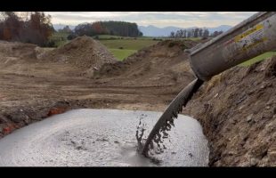 Sunday Evening Slurry Pour