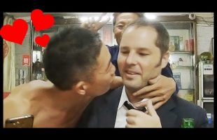 Chinese guy tries to KISS ME!