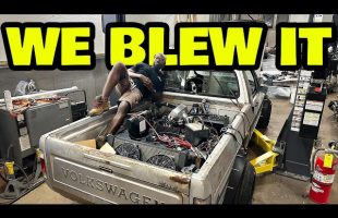 Starting up our Hybrid Hayabusa Pickup for the first time ended in disaster