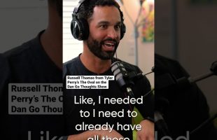 Russell Thomas from Tyler Perry’s The Oval on the Dan Go Thoughts Show