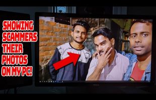 Showing scammers their pictures