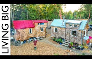 Double Tiny Homes For Family Homestead (Revisited)