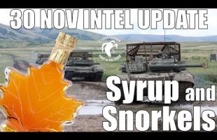 Nov 30 Intel Update: Syrup and Snorkels