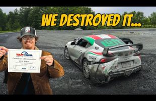 Breaking my Rally Supra…