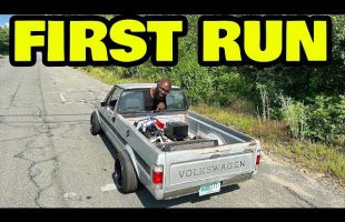 The Turbo Hayabusa Hybrid VW Pickup Hits The Road