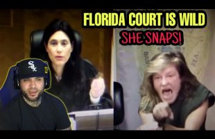 WOMAN SNAPS ON JUDGE and THE UNEXPECTED HAPPENS