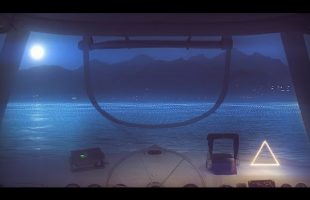 Sleep on Your Boat & Listen To Calm Waves & Peaceful Music [INSTANTLY RELAX YOUR MIND]