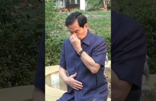 Embryonic breathing technique. Master Mantak Chia showing primordial breath practice☯️