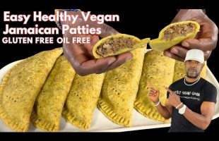 Easy Vegan Jamaican Patties I Gluten-Free, Oil-Free
