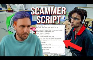 Why can’t this Scammer drop the act?