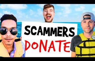Tricking Scammers to Donate to MrBeast and Mark Rober!