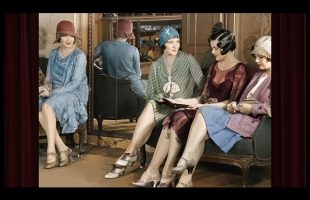 Roaring 20s Fashion c.1929: HD Colorized Film, Restored with Sound
