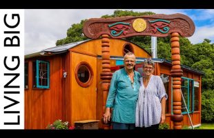 Transforming Tiny House Combines Beauty And Engineering For Artful Living
