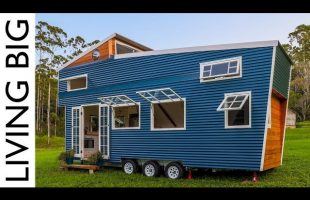 Tiny House With Amazing Pop Up Roof
