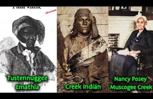 Creek Indians / Their bones, Physical Description & Their Disfranchisement by  “Native Americans”