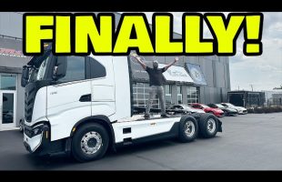 Driving The Semi-Truck That Tesla promised us 5 Years Ago