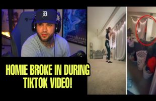CRAZY TIKTOK VIDEO INTERRUPTED by BURGLAR