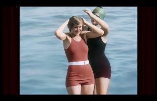 A Day at the Beach: Roaring 20s Footage HD Colorized to Life