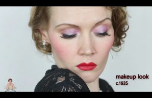 How to do a 1930s Hollywood Makeup Look c.1935
