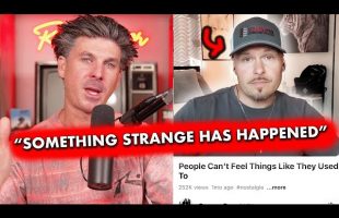 People Can’t Feel Things Like They Use To ….. It’s Weird