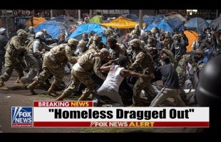 Homeless HORDE ‘Digs In’… as Trump’s ‘Removal Unit’ LEVELS DC Vagrant Village