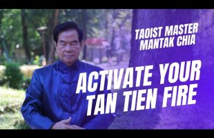 Tan Tien fire activation through abdominal breathing. Practice with Taoist Master Mantak Chia🔥