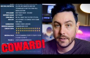 6300 People Respond to Scammer Watching us LIVE