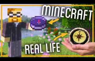 Making a DIY Lodestone Compass: MINECRAFT vs. REAL LIFE