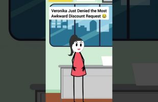 Veronika Just Denied the Most Awkward Discount Request #gplus #animation #funny #skits