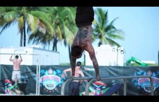 INSANE WORKOUT ON MIAMI BEACH